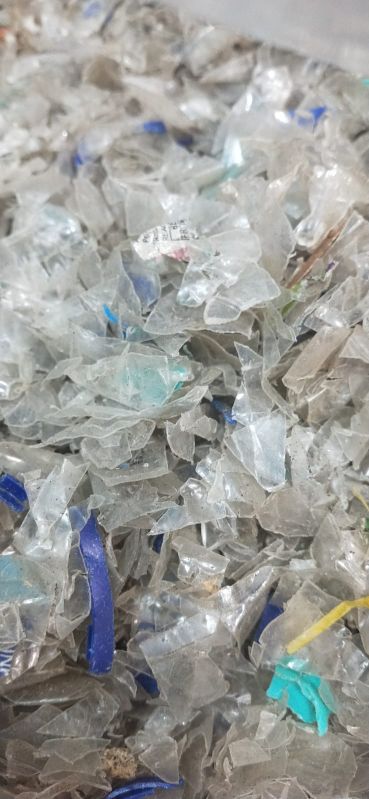 PET Bottle Flakes Uncleared (Unwashed)