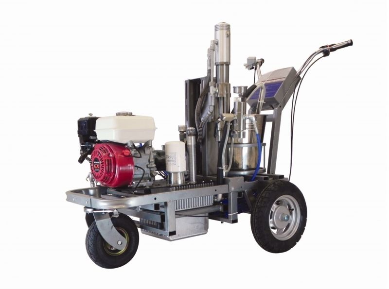 LT-7070 High Pressure Airless Cold Paint Road Marking Machine