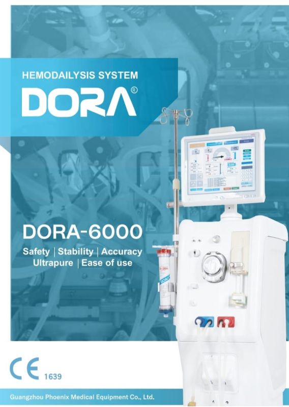 Electric Automatic Dora Hemodialysis Machine, Color : White
