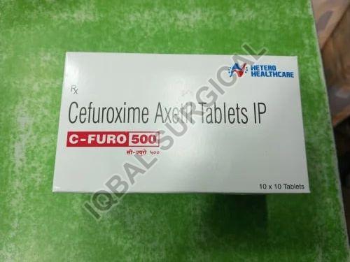 C-Furo 500 Tablets, for To Treat Bacterial Infections