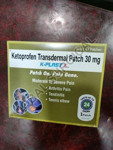 Rubber K-Plast Patches, for Relief Pain, Size : Standard