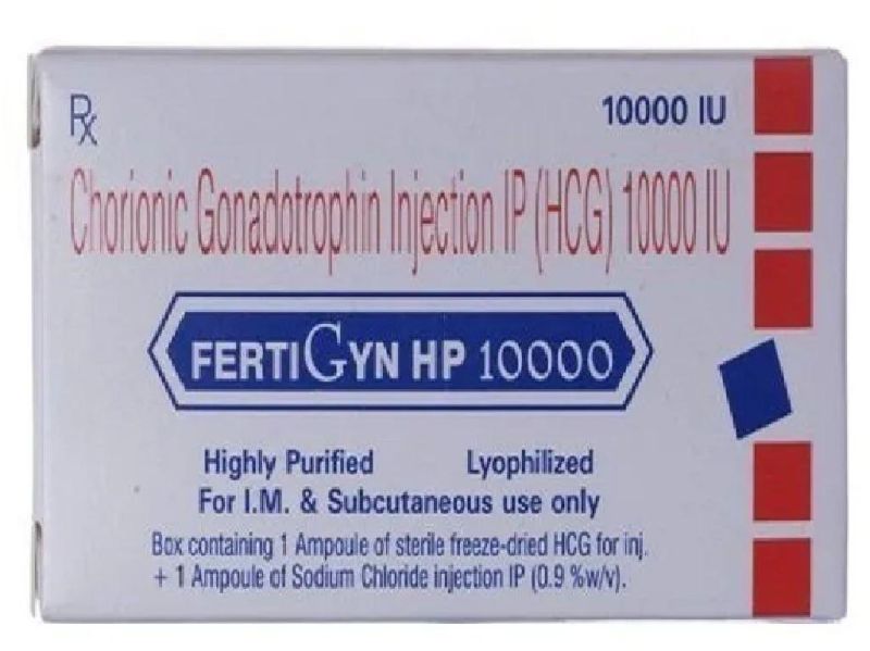 Fertigyn HP 10000 IU Injection, Medicine Type : Allopathic