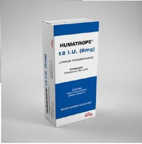 Humatrope 18IU Injection, Composition : Somatropin (6mg)