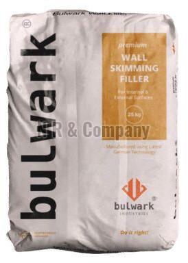 25kg Bulwark Premium Wall Skimming Filler, Form : Powder