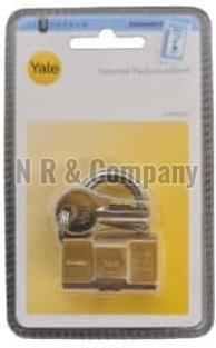 Golden Copper 40mm Yale Padlock, for Almirah, Drawer, Feature : High Quality, Rust Proof