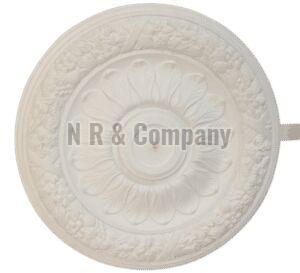 White Ceramic 460mm Ceiling Dome, Hardness : Soft