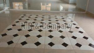 Multicolor Unpolished Ceramic Floor Tile, for Interior, Packaging Type : Carton Box