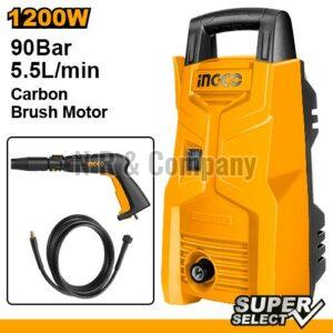 Yellow HPWR12008 Ingco High Pressure Washer, for Industrial Use
