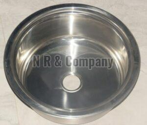 LW420 Round Bowl Kitchen Sink, Rust Material : Stainless Steel