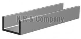 Grey Mild Steel U Shape Channel Bar, for Construction, Technique : Hot Rolled