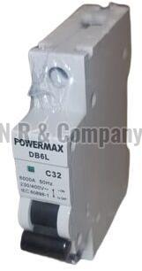 Grey Electric Powermax 10A Miniature Circuit Breaker