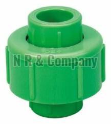 Green Round Colour Coated PPR Plain Union