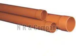 Orange Round PVC Waste Pipe, for Plumbing