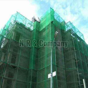 Green Poleyster Scaffolding Net, for Building Constructional Use