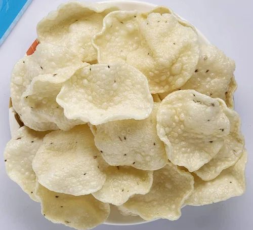 Crunchy Dry Rice Papad, Taste : Salty