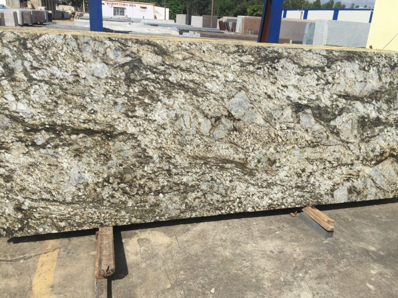 alaska white granite slab