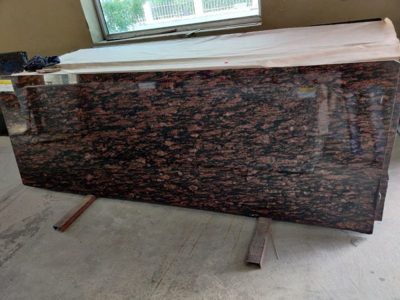 Brown Pearl Granite Slab