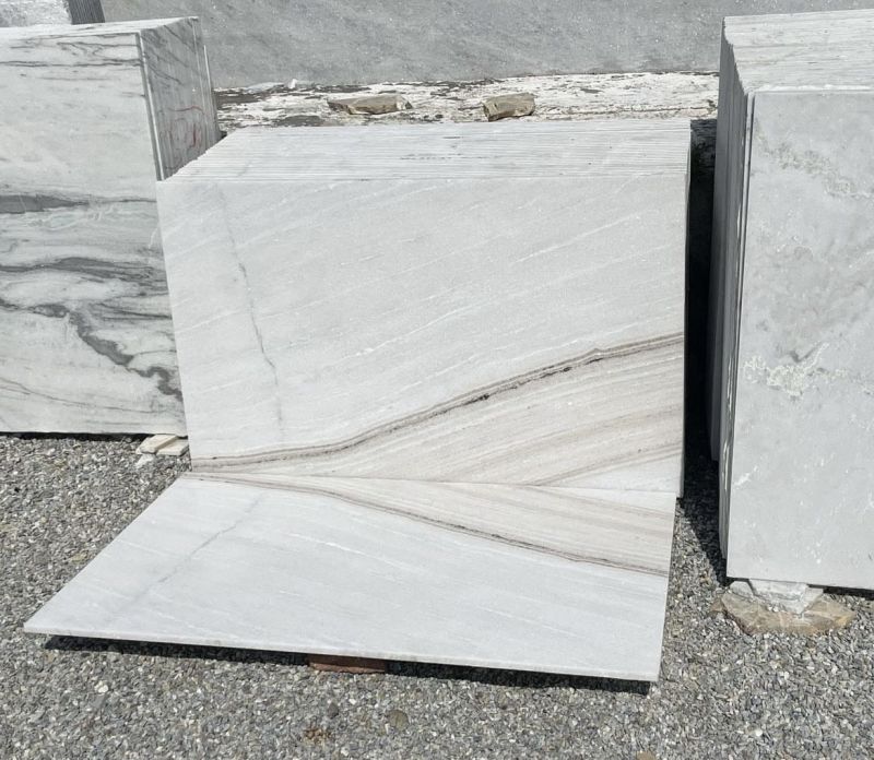 Nizarna White Marble Slab