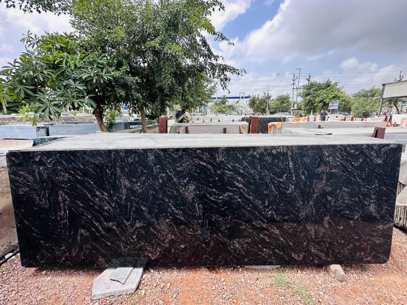 Silky Brown Granite Slab