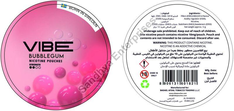 Multicolor Printed Paper Round Stickers, for Advertising Use, Size : Customized