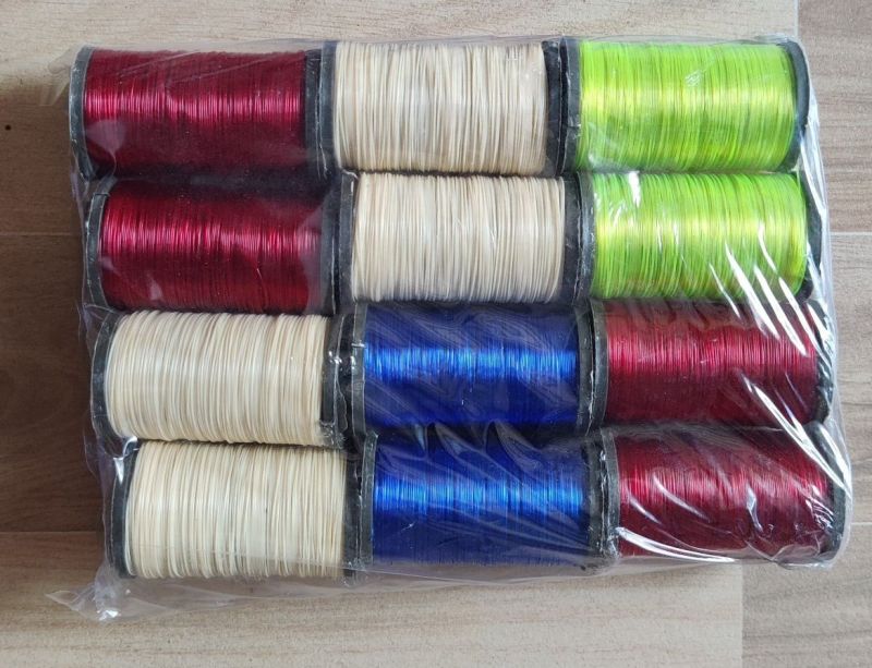 Dyed Kite Flying Thread, Color : Multicolor