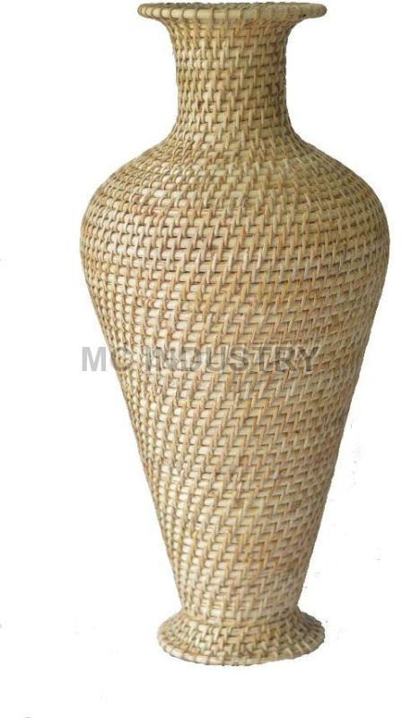 Polished Non Printed Bamboo Flower Vase, for Decoration, Speciality : Durable, Dust Resistance, Fine Finished