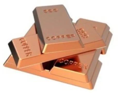 Rectengular Polished Copper Ingots, for Industrial