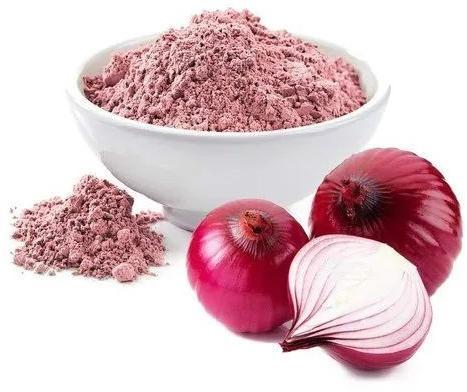 Pink Dehydrated Red Onion Powder, for Cooking, Shelf Life : 6 Month