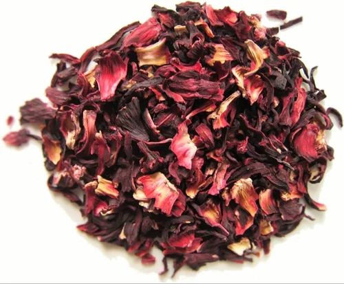 Natural Dried Hibiscus Flakes, Packaging Type : Plastic Bag