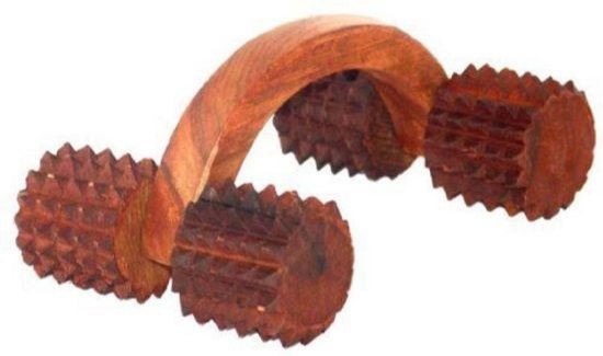 Wooden Massage Roller, for Body Relaxation, Improve Circulation, Stress Reduction