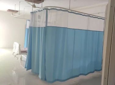 Plain Polyester Hospital Curtain, Technics : Machine Made