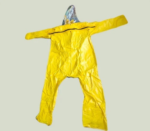 Plain PVC Coverall Suit for Industrial