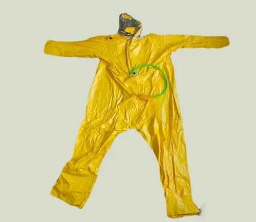 Plain PVC Hazmat Suit for Industrial