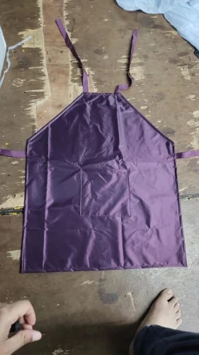 Plain PVC Personalised Apron for Industrial Use