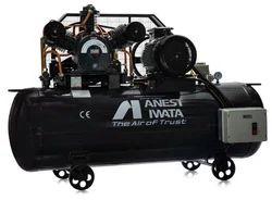 Anest Iwata Carbon Steel 50Hz Semi Automatic High Pressure Air Compressor, Power Source : Electric