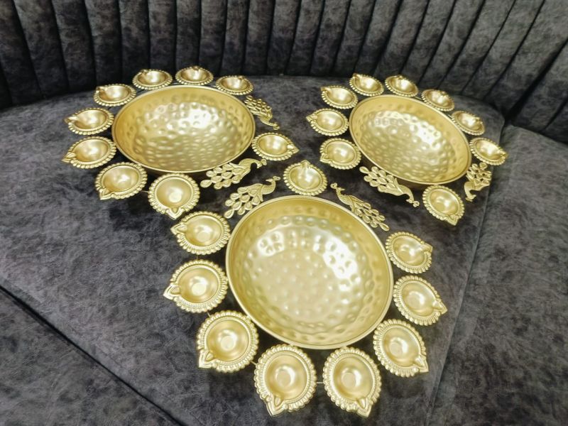 Polished Iron Bharat Artisans IMPEX diwali gifts for Decoration