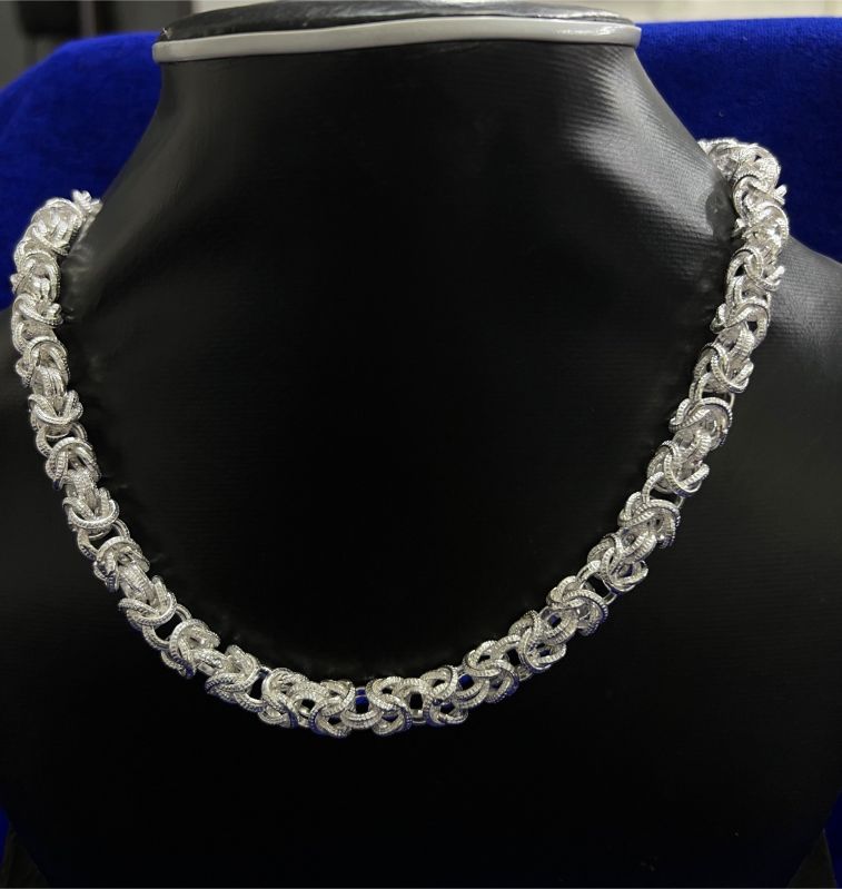 Polished Silver Roman Chain, Packaging Type : Plastic Packet