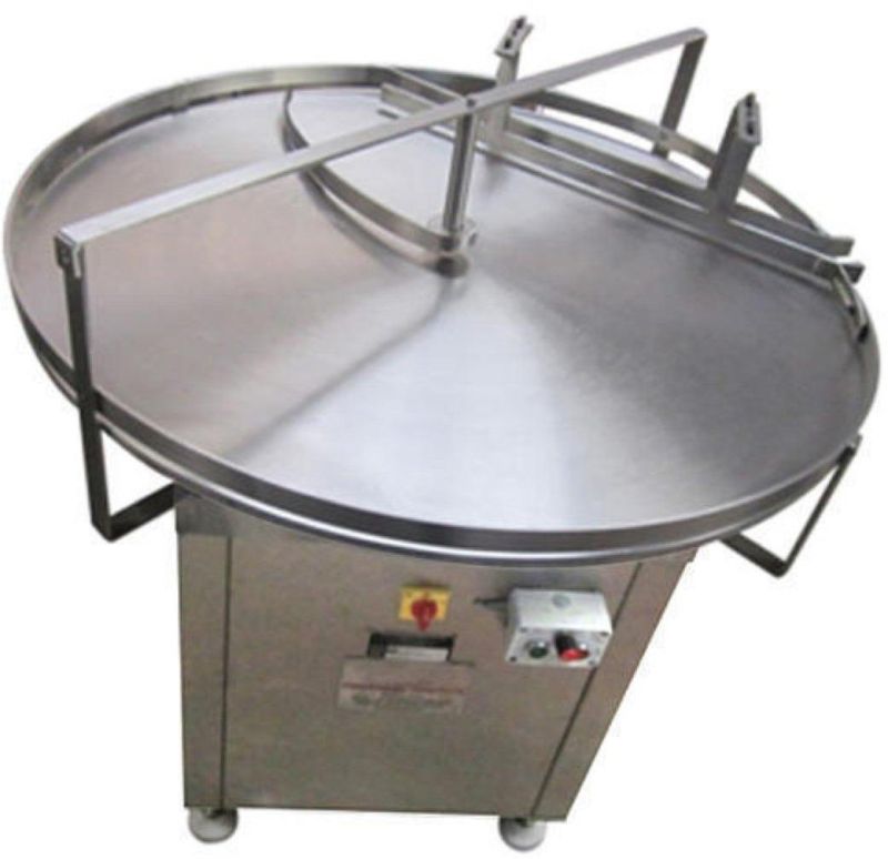 Stainless Steel Turntable Machine, Voltage : 220V