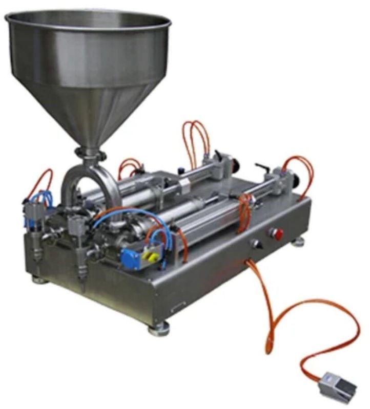 2 Head Paste Filling Machine