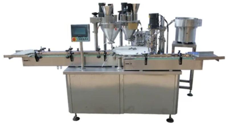 Automatic 2 Head Powder Filling Machine