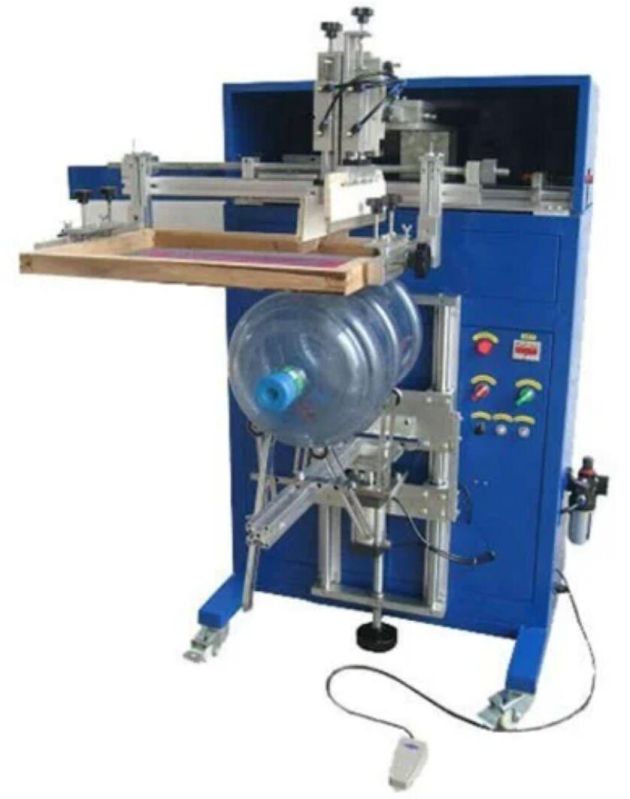 SVAS Pneumatic Round Screen Printing Machine, Automatic Grade : Fully Automatic, Automatic