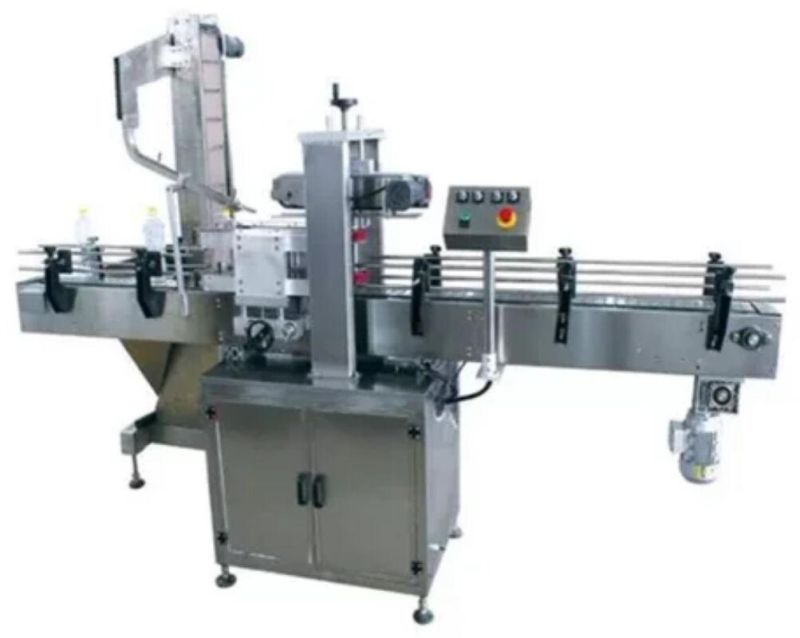 SVAS Stainless Steel Snap-On Capping Machine for Bottle Water, Soft Drink, Juice