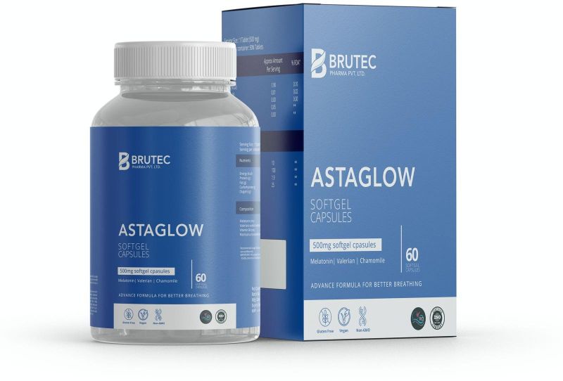 Brutec Pharma Asta Glow-Natural Astaxanthin Antioxidant