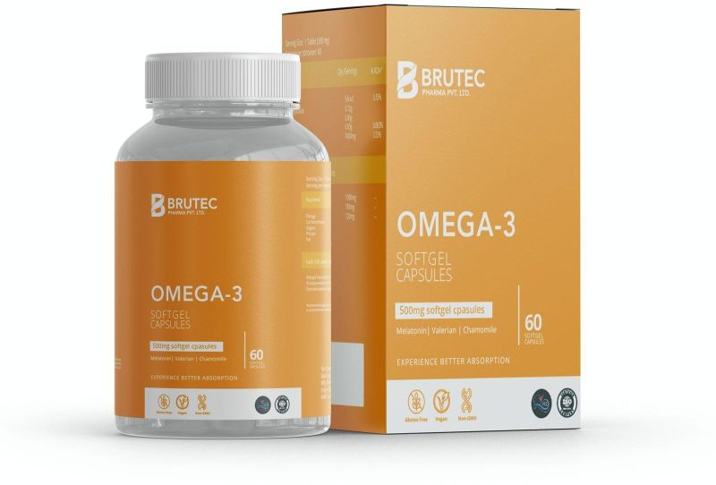 Omega 3-Fatty Acid Supplements, Packaging Type : Plastic Jar