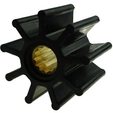 Polished Water Pump Rubber Impeller, Shape : Round