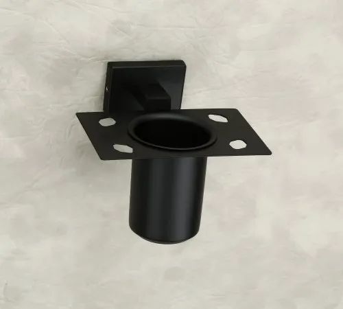 Black Stainless Steel Tumbler Holder for Bathroom Fitting