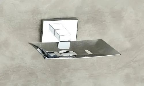 Silver Stainless Steel Soap Dish