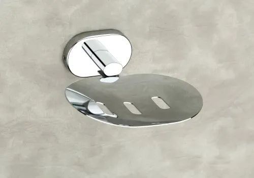 Silver Stainless Steel Soap Dish