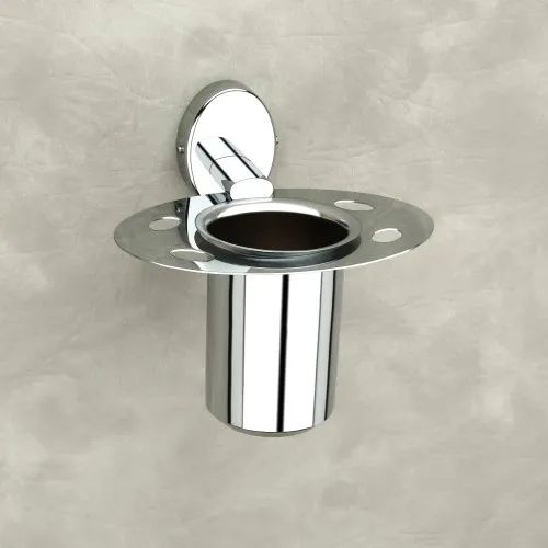 Kingroar Plain Polished Stainless Steel Tumbler Holder for Bathroom Fitting