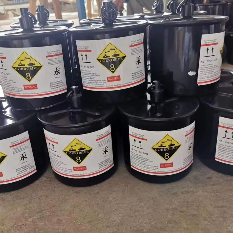 Liquid Silver Mercury